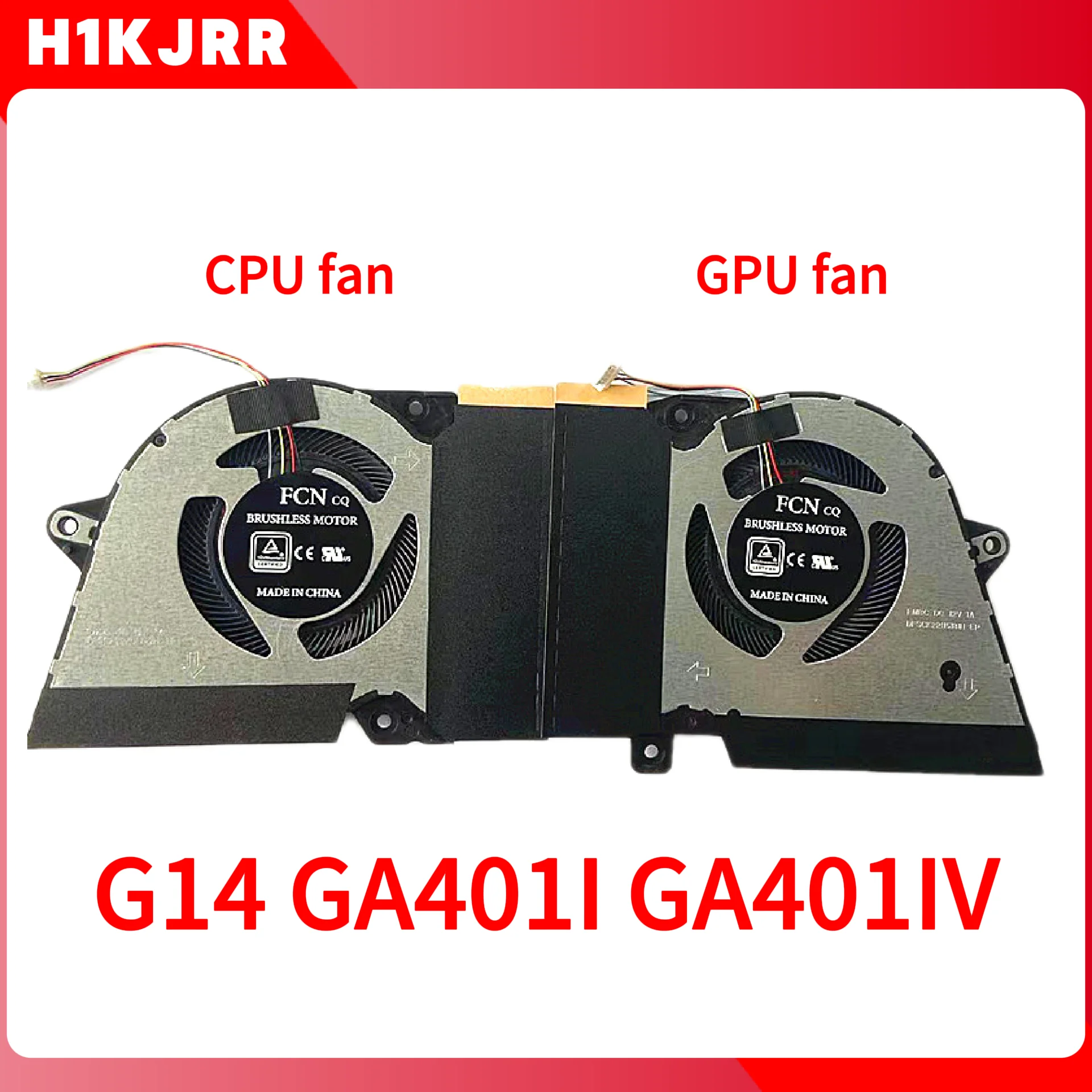 

Genuine New Cooling Fan for Asus ROG Zephyrus 14 G14 GA401I GA401IV - Perfect Replacement for Your Laptop