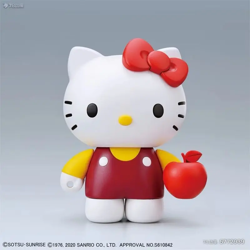 Anime Hellokitty MS-05 ZakuII SD Modello di assemblaggio Statua Decorazione Gatto KT Set Giunti mobili Robot Mecha Kit Modelli Giocattoli Regali