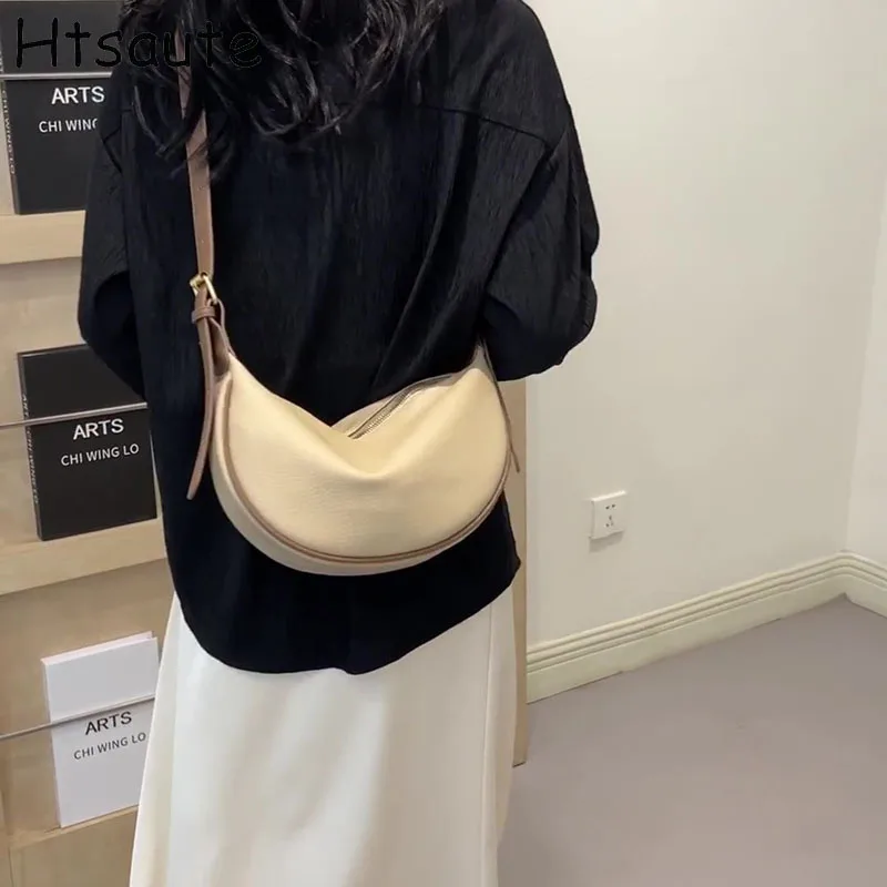 

Mini Handbag Women Crossbody BagTrendy Large Capacity Dumpling Shaped Single Shoulder Bags Purse Multi-Pocket Shopper Tote