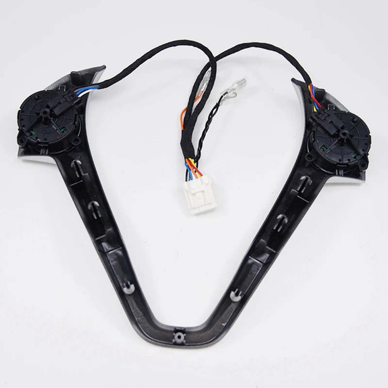 

For Ford Fiesta MK7 MK8 Escort Ecosport Car LED Cruise Switch Button With Steering Wheel Trim Frame And Wiring