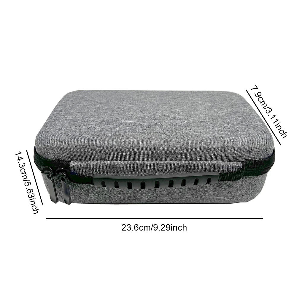 Hard Case for Mac Mini M4 Stronge Bag Waterproof Travel Carrying Case Anti-scratch Mouse Power Cable EVA Bag for Mac Mini M4