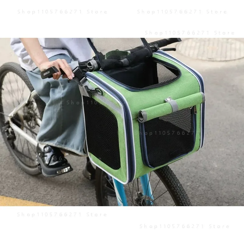 Motorcycle Car Backpack Nordic Style Bicycle Cat and Dog Bag