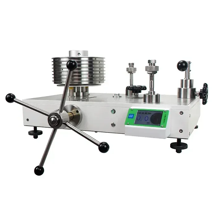 Good Quality and Best-selling Products  High Precision  60Mpa Pressure Gauge  Piston Self Weight Tester YWT Series