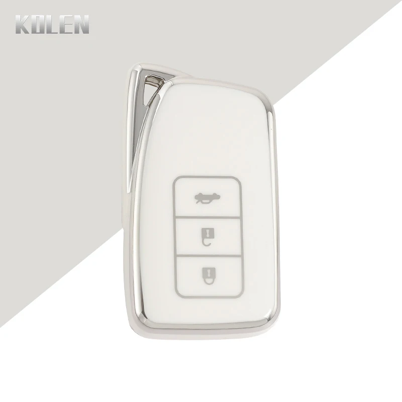 TPU Car Smart Key Case Cover Shell Fob For Lexus NX IS RX ES GX LX RC LS UX GS 200 260 300 350 NX200 NX300 RX350 ES300 Keychain