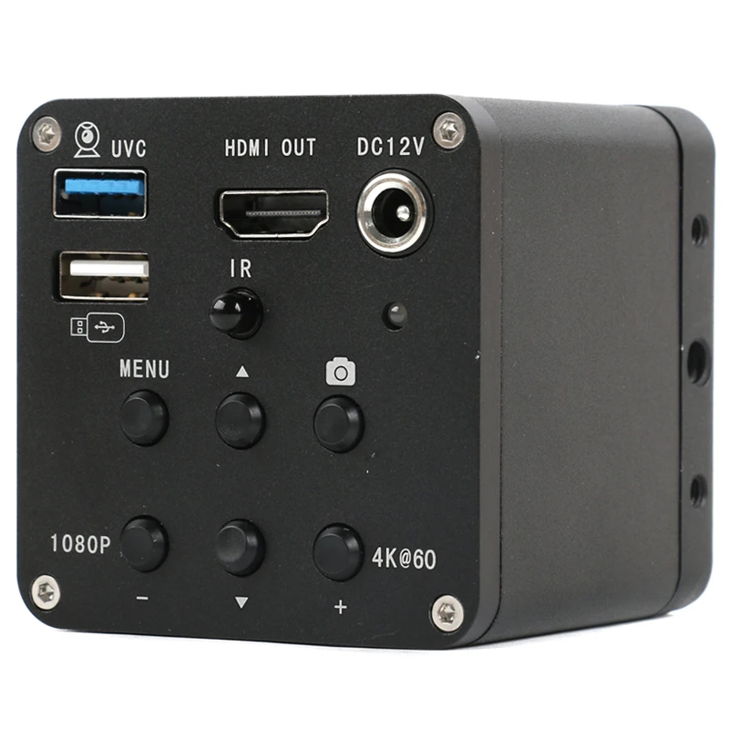 8MP 4K 1080P 60FPS الصناعية الرقمية فيديو HDMI USB مجهر كاميرا لإصلاح الهاتف لحام PCB