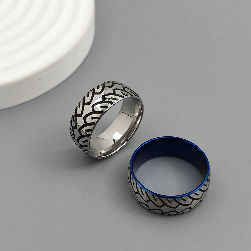 

1Pcs Stainless Steel Ring for Women Flower Finger Rings Jewelry Wholesale 2025 Trend New in Party Wedding Birthday Gift