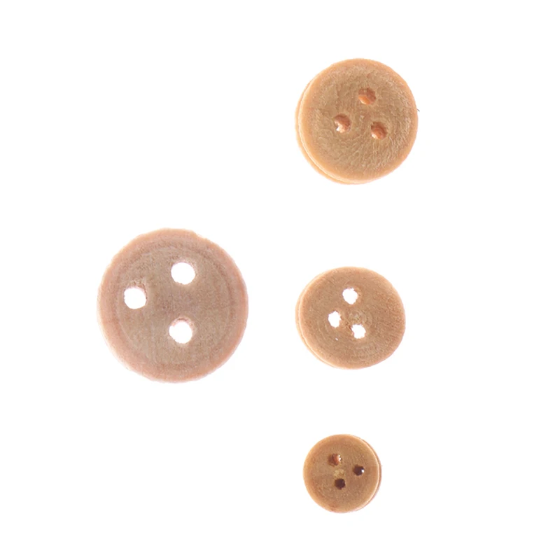 Deadeye Pulley 4/5/6/8mm Wooden Model Ship Fittings - 20 Pcs/packet