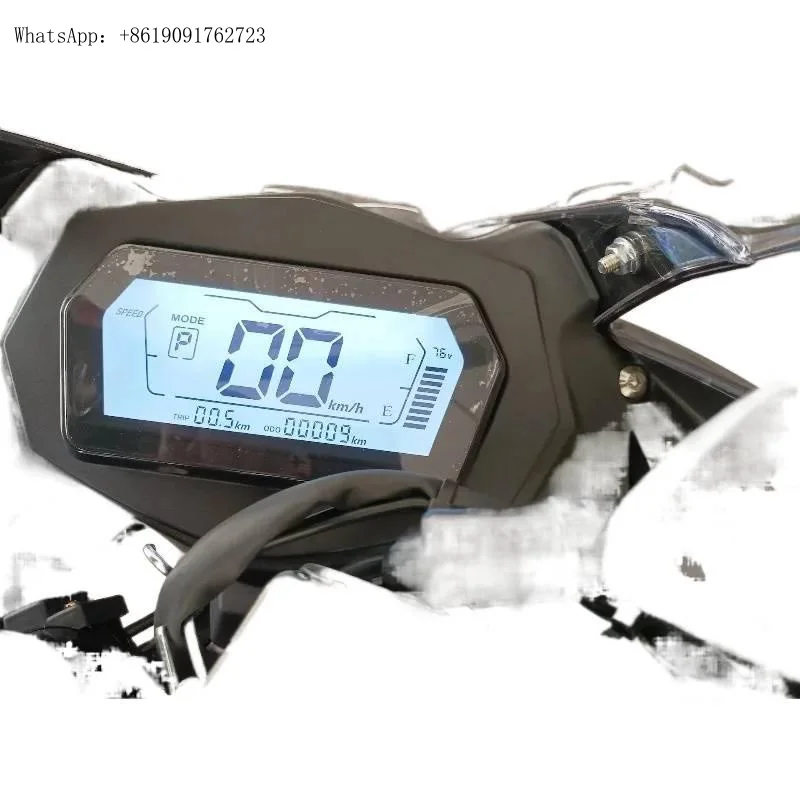 سرعة الكبار 150 كم/ساعة ودراجة نارية كهربائية طويلة المدى 150 كم محرك متوسط 10000 وات #4