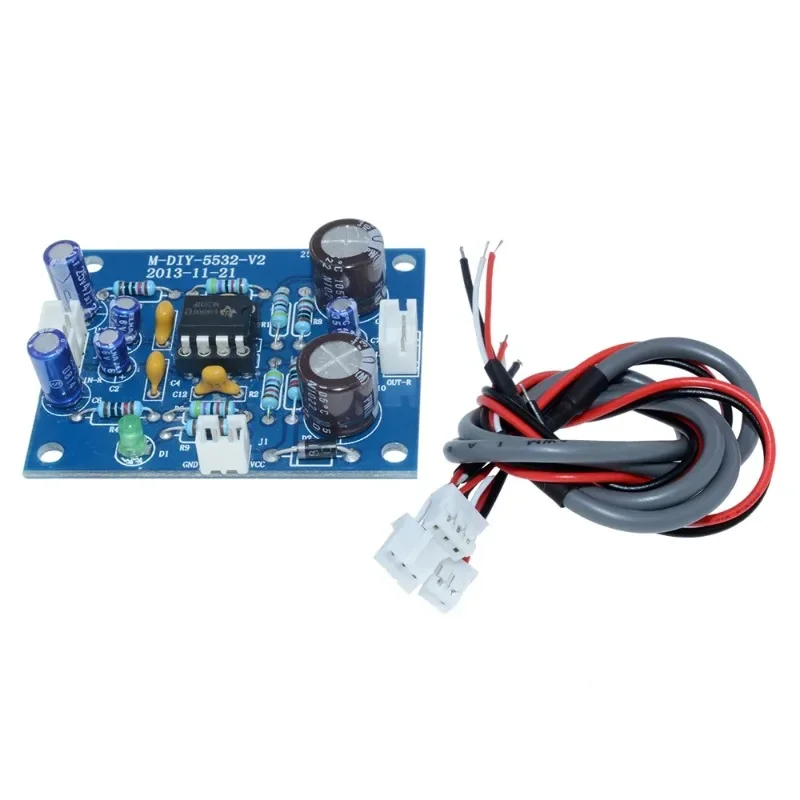 NE5532 Amplifier Board OP-AMP HIFI Preamplifier Signal Bluetooth Amplifier Preamplifier Board En stock