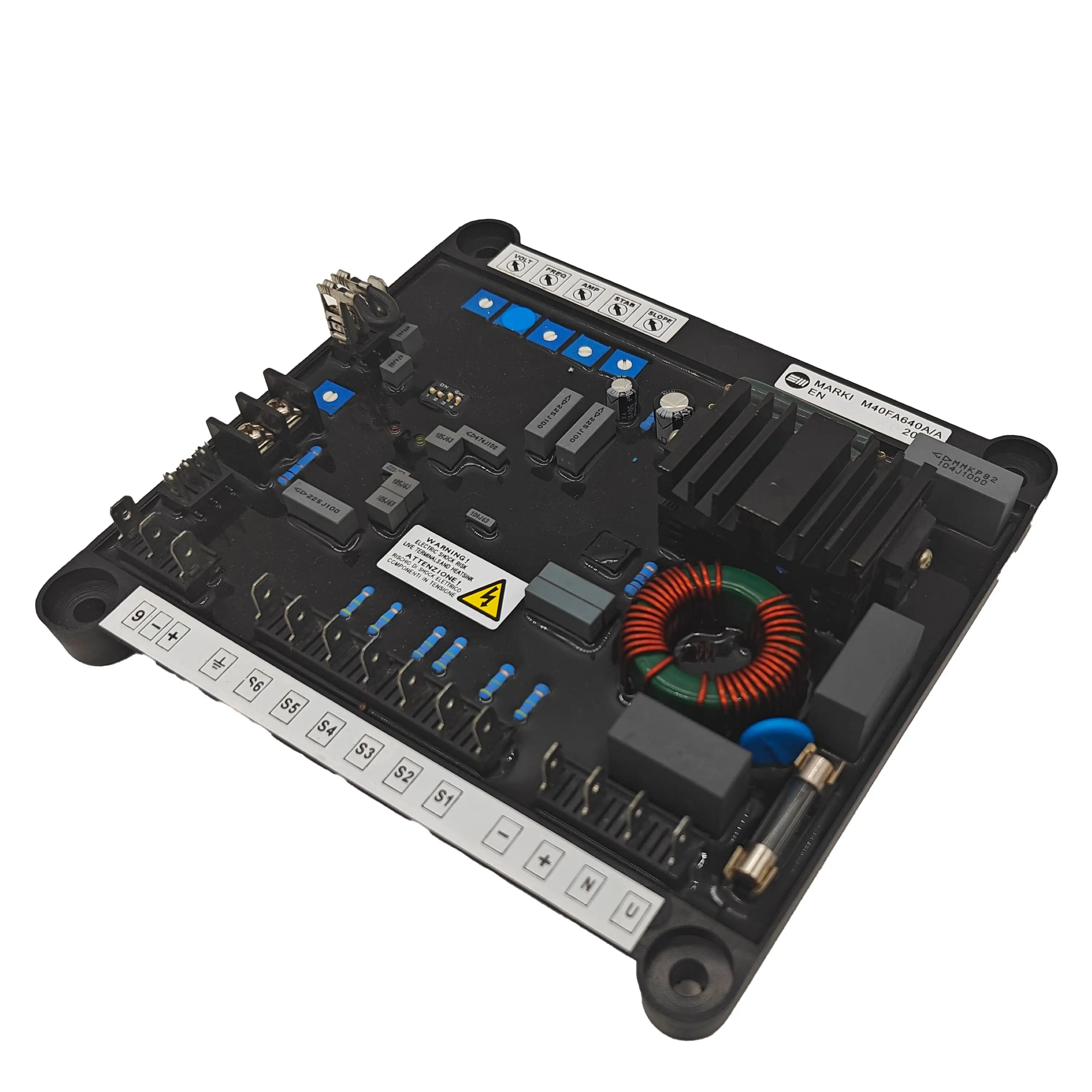 

Высокое качество M40FA640A AVR для бесщеточного дизельного генератора Marelli, автоматический регулятор напряжения, детали модуля управления