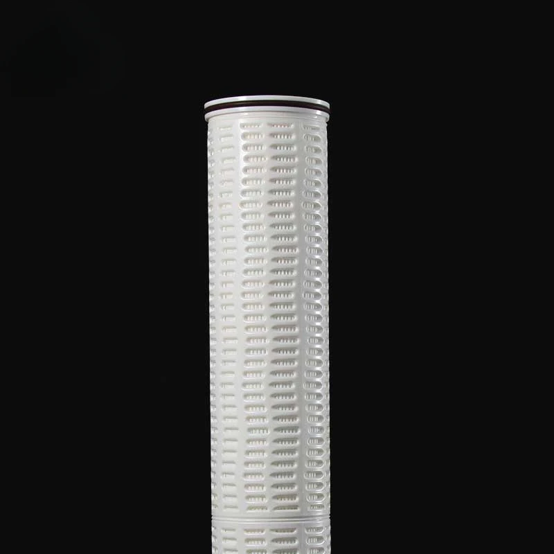 Series 40 Inch High Flow Pleated Filter Cartridge 10 Micron PBT Filter Element Cartridge for Industrial Filtration