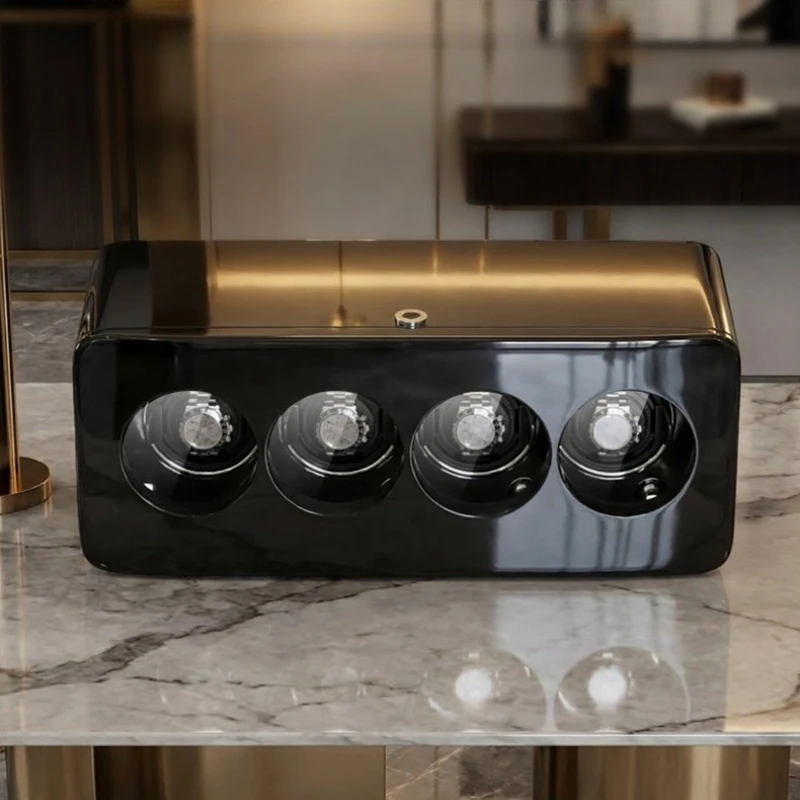 Vertical Watch Winders Household Mechanical Watch Winding Device Automatic Rotate Watches Winder Wooden Wrist Watches Chain Box