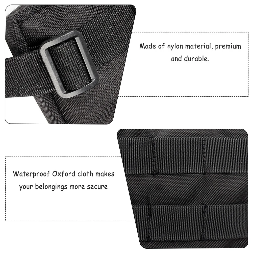 

Tactical Waist Bag Heavy-Duty Outdoor Utility Pouch for Men Women Hiking Camping Travel Reusable Waist Zip Closure