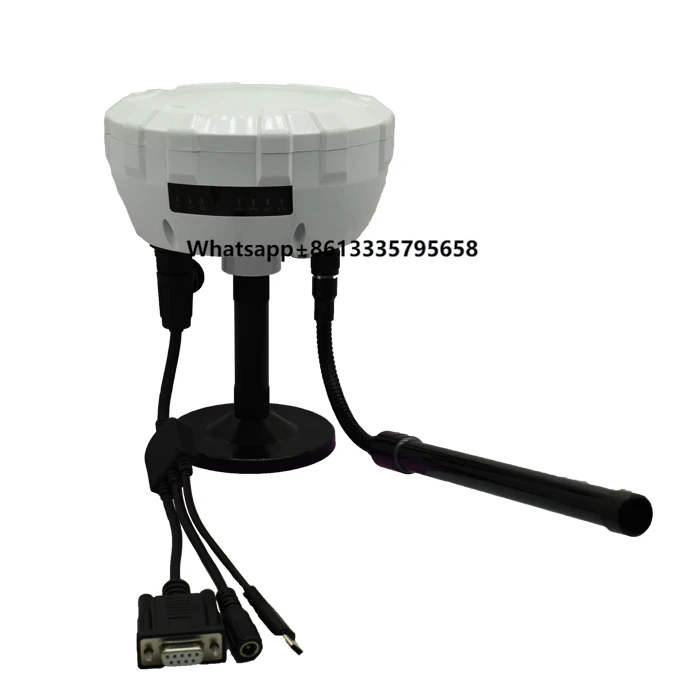 

GNSS RTK базовый и ровер-приемник GPS-модельная антенна Bluetooth 5,0 с радио 433 МГц 2 Вт 10 км USB водонепроницаемый IP67
