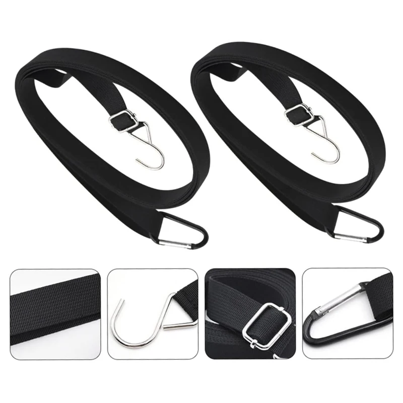 

2pcs Wind Protector Straps Car Cover Windproof Strap For Vehicle Covering High Winds Protector Strap Sturdy Wind Car Accessories