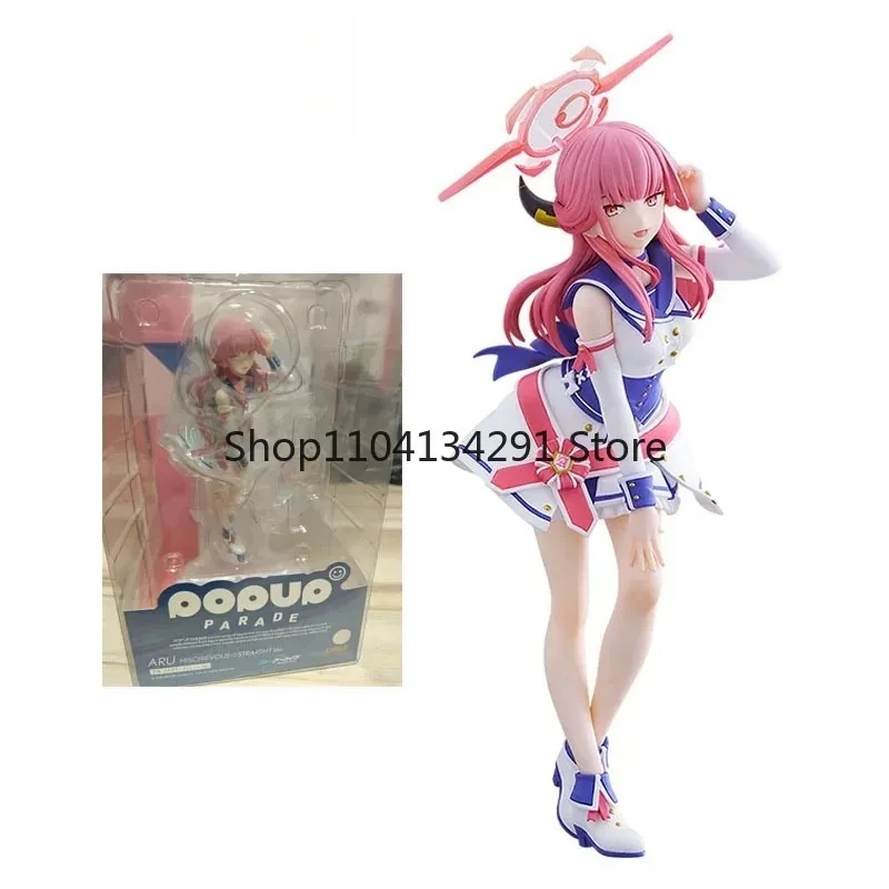 

Original GSC POP UP PARADE Blue Archive Animation Anime Figure Rikuhachima Aru Action Figure Toys for Boys Girls Kids Gifts