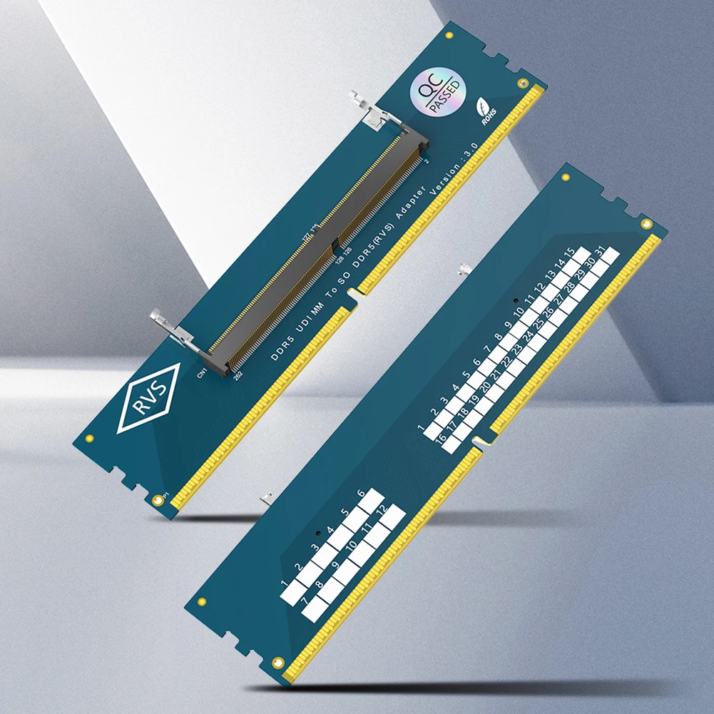 DDR5 SO-DIMM Gaming Laptop RAM Memory Module Overcurrent Protection Laptop To Desktop SO-DIMM To PC DIMM Card for Desktop Laptop