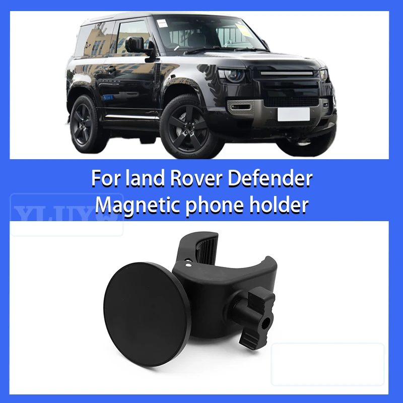 

Phone Holder Magnetic for Land Rover Defender 2020-2026 Car Mobile Gravity Holder Water Cup Cover Car Land Rover Accessories