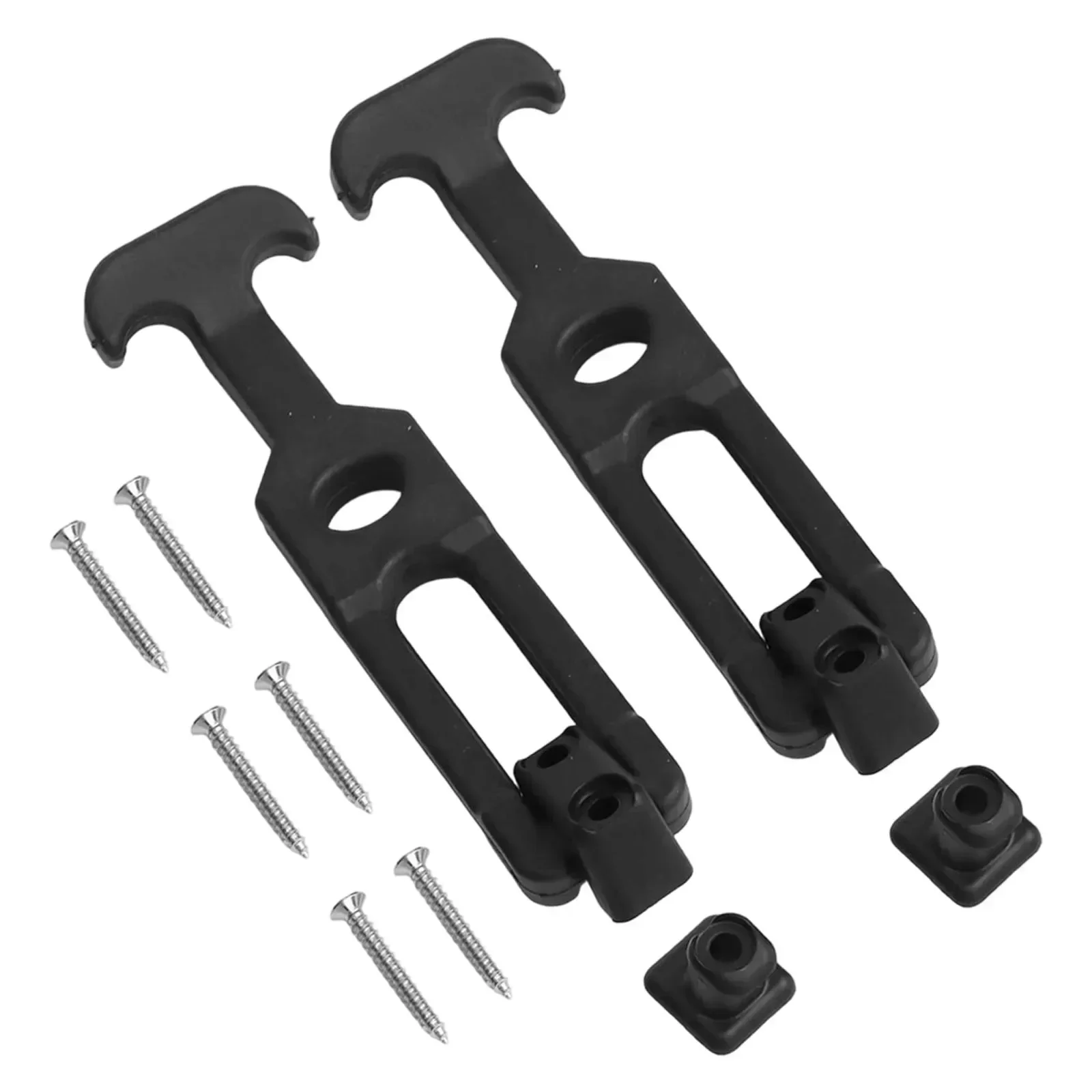 

2pcs T-Handle Rubber Flexible Draw Latches For Durable Shock Absorption T-Handle Rubber Draw Latches For Toolboxes & Vehicles