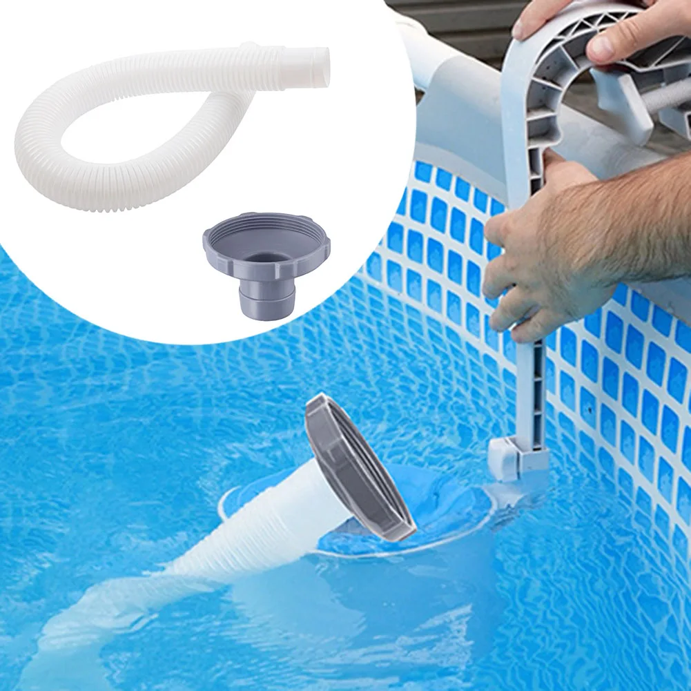 1.5 In 10531 Pool Skimmer Hose + Adapter Replacement Spare Part Set 11238 Adapter Set 25016 Pool Accessories