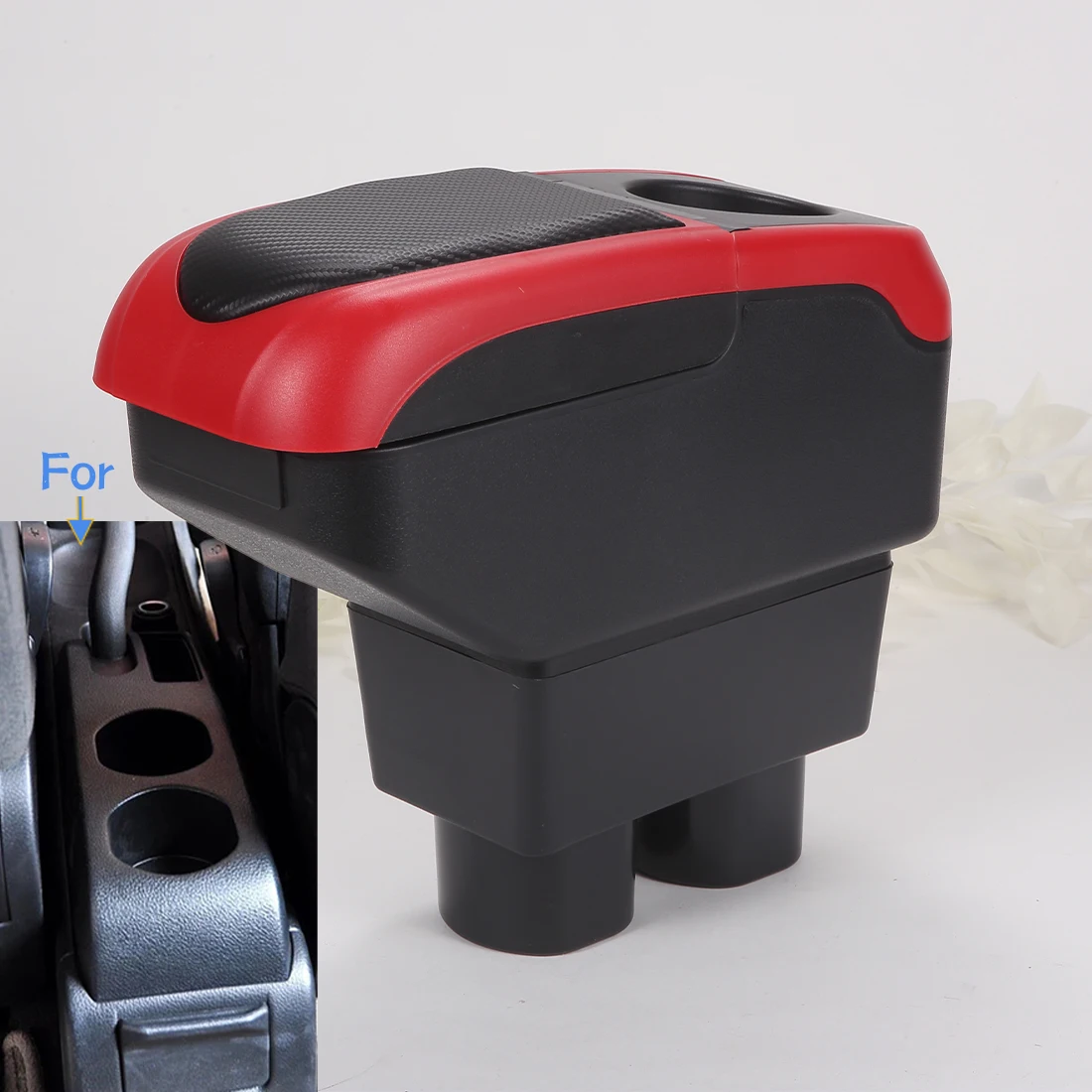 For Nissan Tiida Armrest Box For Nissan Sylphy Versa Tiida C11 Latio Car Armrest Interior Auto Storage Box Arm Bracing Height