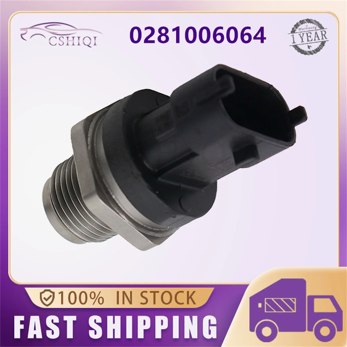 

0281006064 Датчик давления в направляющей регулятора 0 281 006 064 для Land Rover RANGE ROVER 3,0 4,4 BOSCH LR020693 BC3Q9F838AA