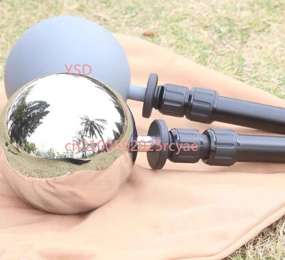 Reflective Sphere for VFX, HDRI 60-250mm, 18% Gray Sphere for Film Production and Shooting.