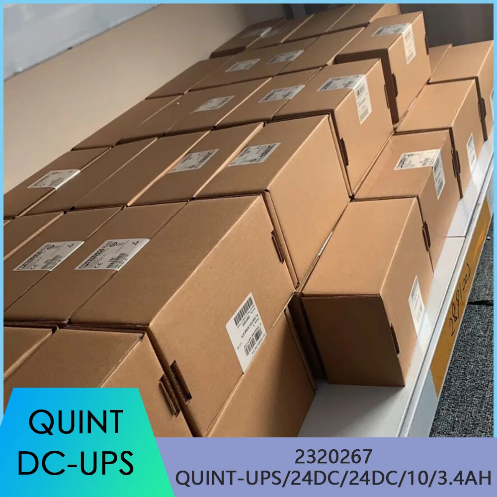 High Quality 2320267 QUINT-UPS/24DC/24DC/10/3.4AH QUINT DC-UPS 24VDC/10A For Phoenix Uninterruptible Power Supply Fast Ship