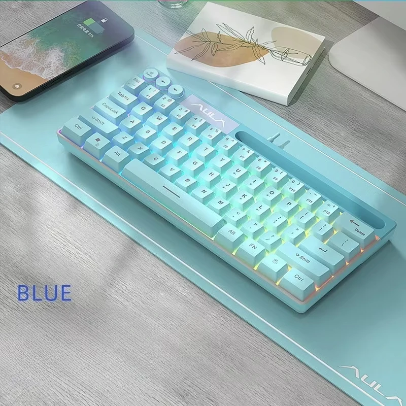AULA F3061 Mini 64-Key Wired R - Pc Gaming Uk review and price