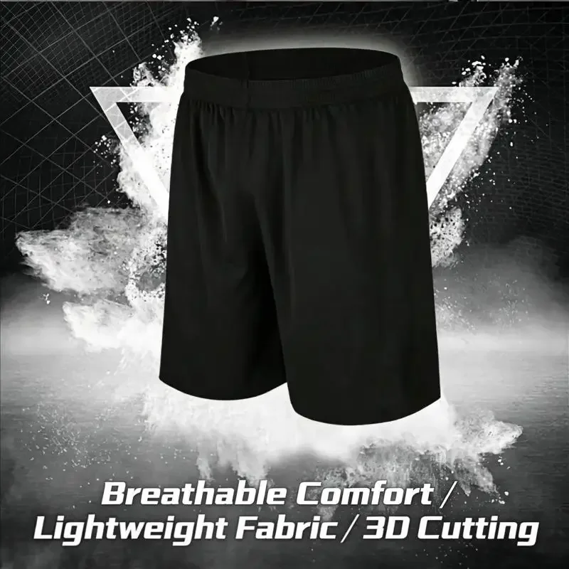 Sommer-Fitnesskleidung für Laufen und Basketball, Enge Hosen, Lockere Shorts, Leichte und Schnell Trocknende Taschen – Detail 5