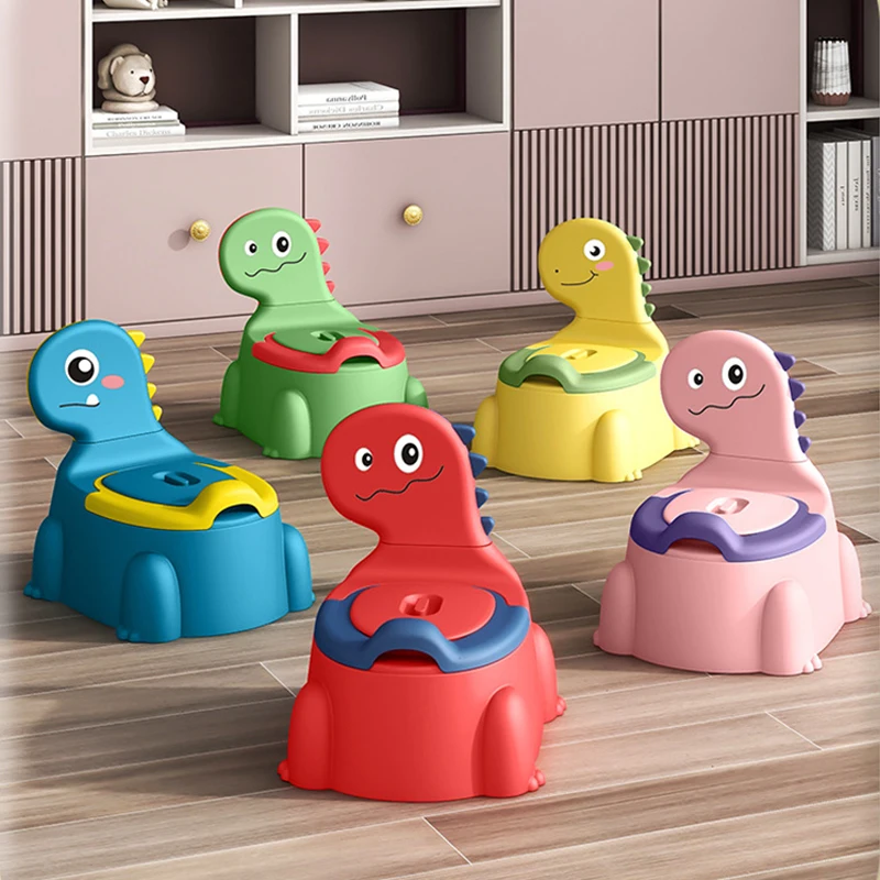 Baby Potty Toilet Training Seat Cartoon Dinosaur Thickening Children's Special Potty Child Pot Urinal Boys Girls Toilet Supplies