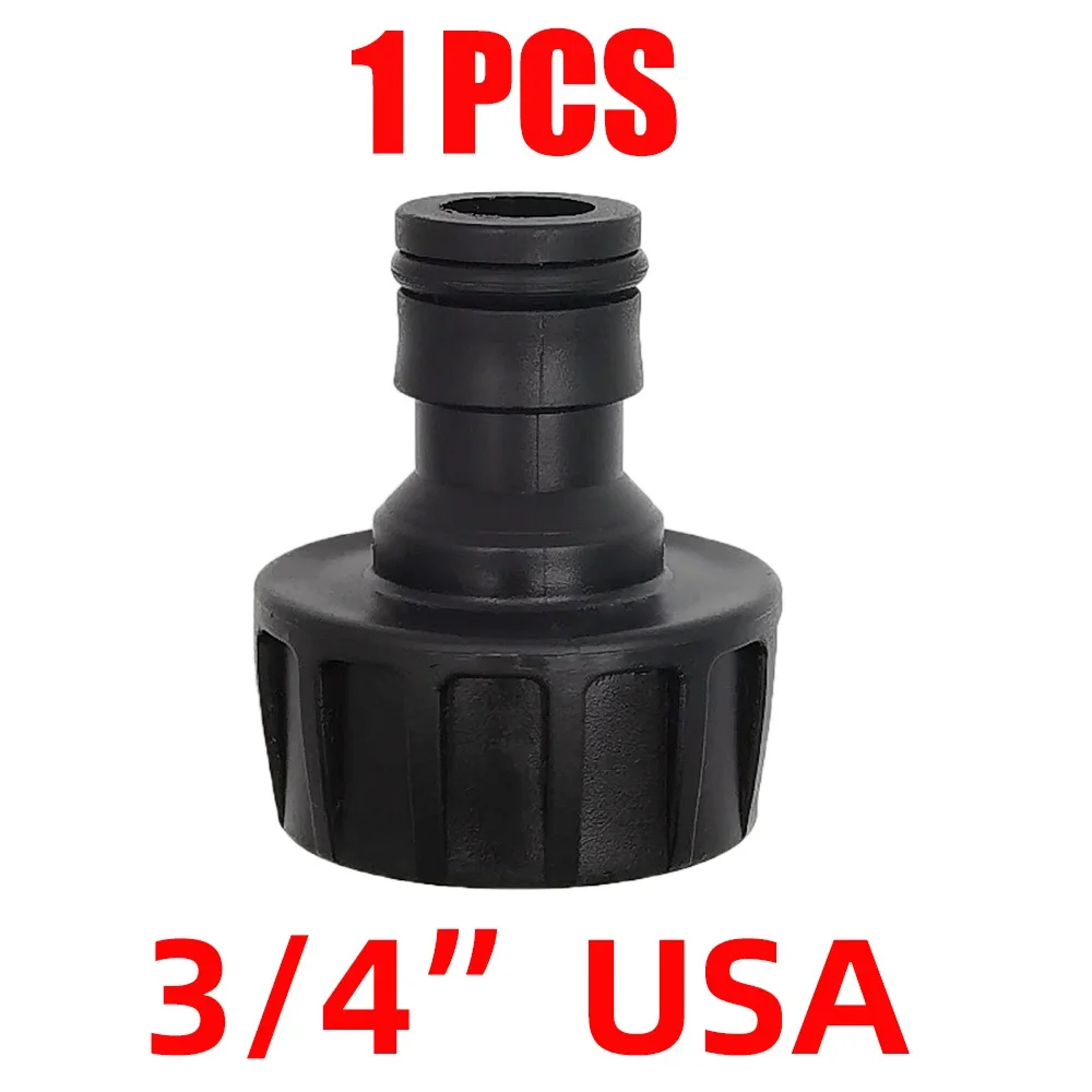 EURO USA 3/4 inch mannelijke schroefdraad snelkoppeling nippel kraan slangadapter voor tuinslang druppelirrigatie watersysteem verbinding