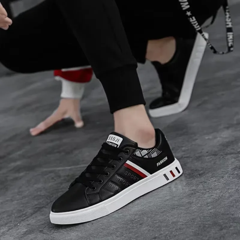 Men's flat shoes 2025; Cool men's sports shoes; Men's outdoor sports shoes for spring and autumn; Fashionable vulcanized shoes; image 6