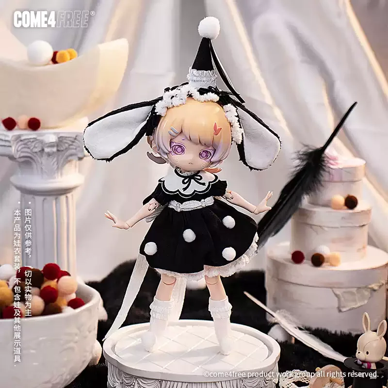 

COME4FREE 1/12 BJD Мобильная кукла Одевание Кукла Слепая коробка Орнамент ручной работы Аксессуары Мультяшные периферийные фигурки Одевание Подарочная игрушка