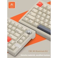 Cidoo V75 Mechanical Keyboard 3Mode Bluetooth Wireless RGB Hot Swap Customized Keyboard Gasket  Aluminium Alloy Gamer Man Gifts
