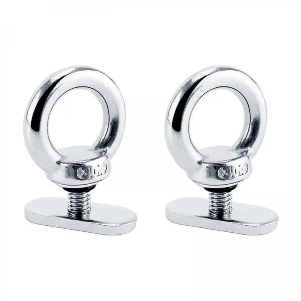 Stainless Steel Kayak Track Eyelet Mount Silver Boat Accessory Screws for Canoe Rail Fitting Fishing Gear