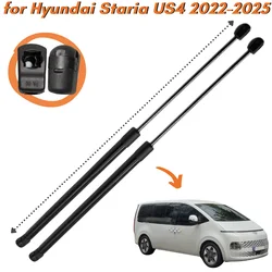 Qty(2) Hood Struts for Hyundai Staria US4 2022-2025 Front Bonnet Modify Gas Springs Shock Absorbers Lift Supports Dampers