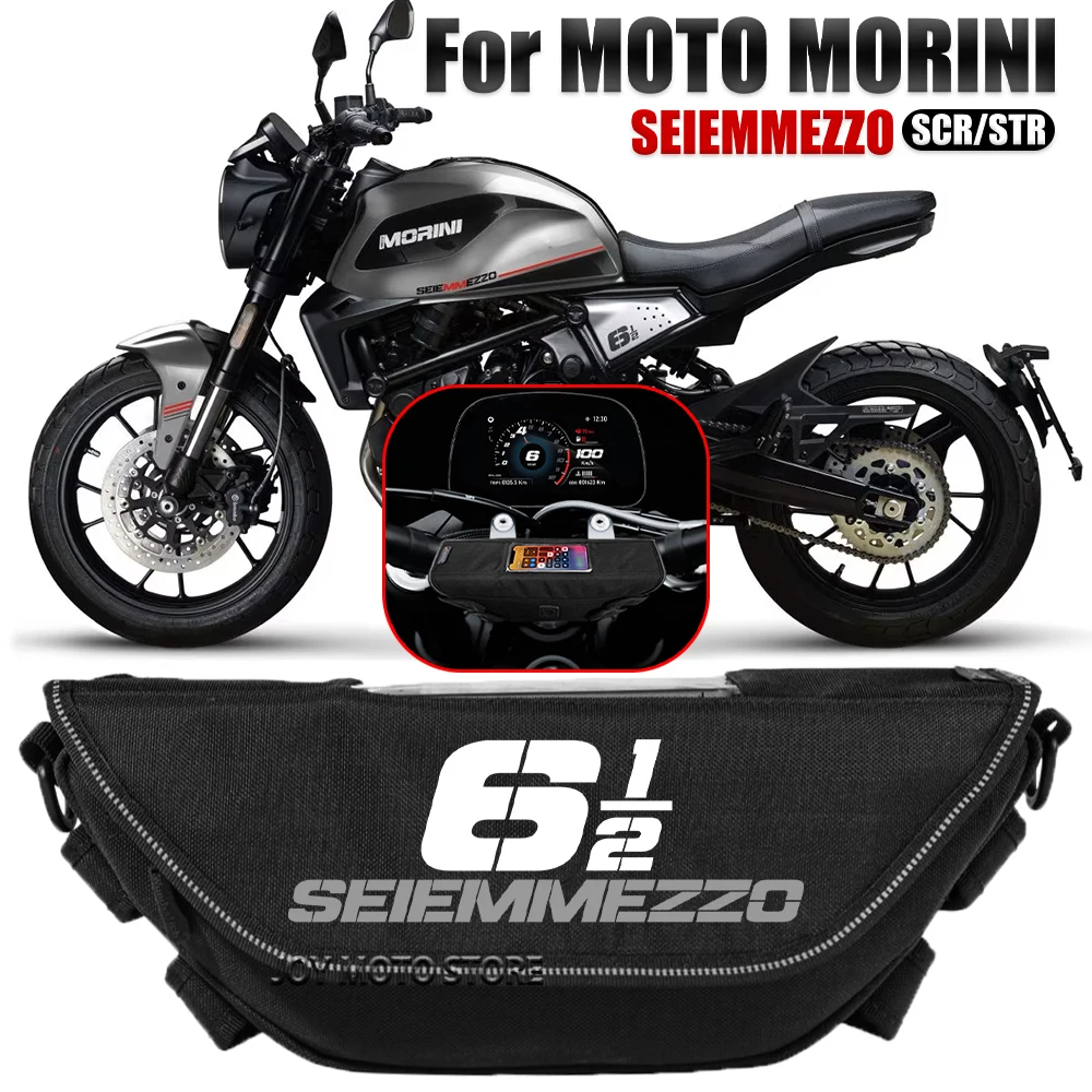 

For Moto Morini seiemmezzo scr str Motorcycle accessories tools bag Waterproof And Dustproof Convenient travel handlebar bag