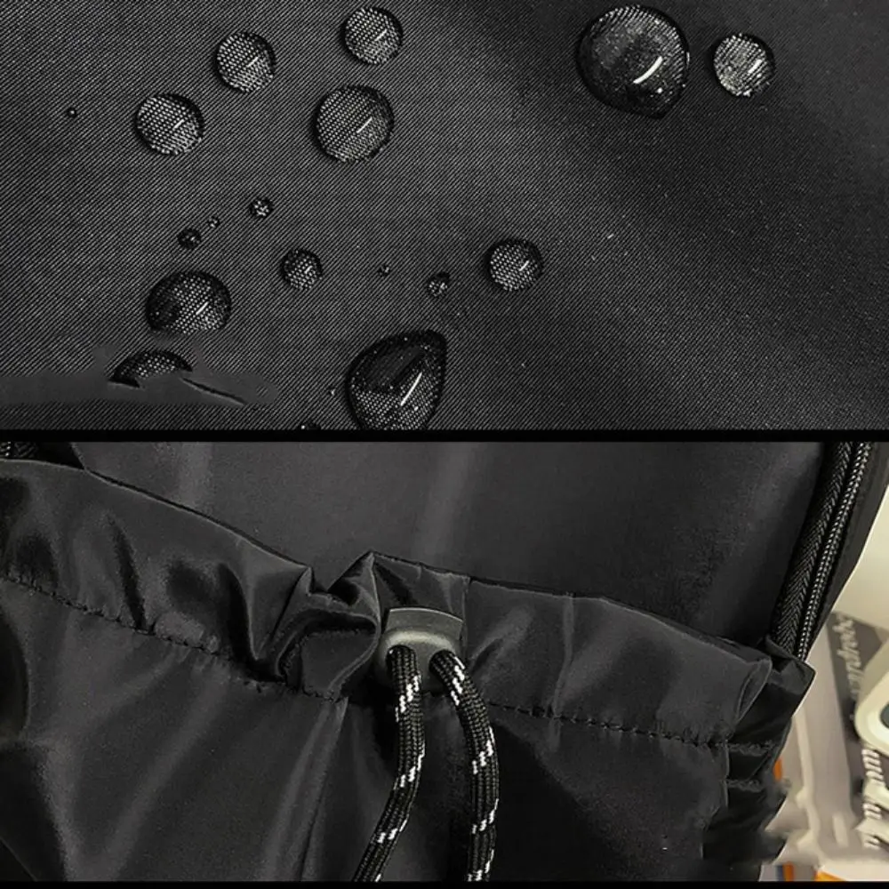 Маленькая упаковка, спортивный нейлоновый рюкзак, сумка в корейском стиле, однотонная сумка на плечо, однотонный повседневный рюкзак с несколькими карманами