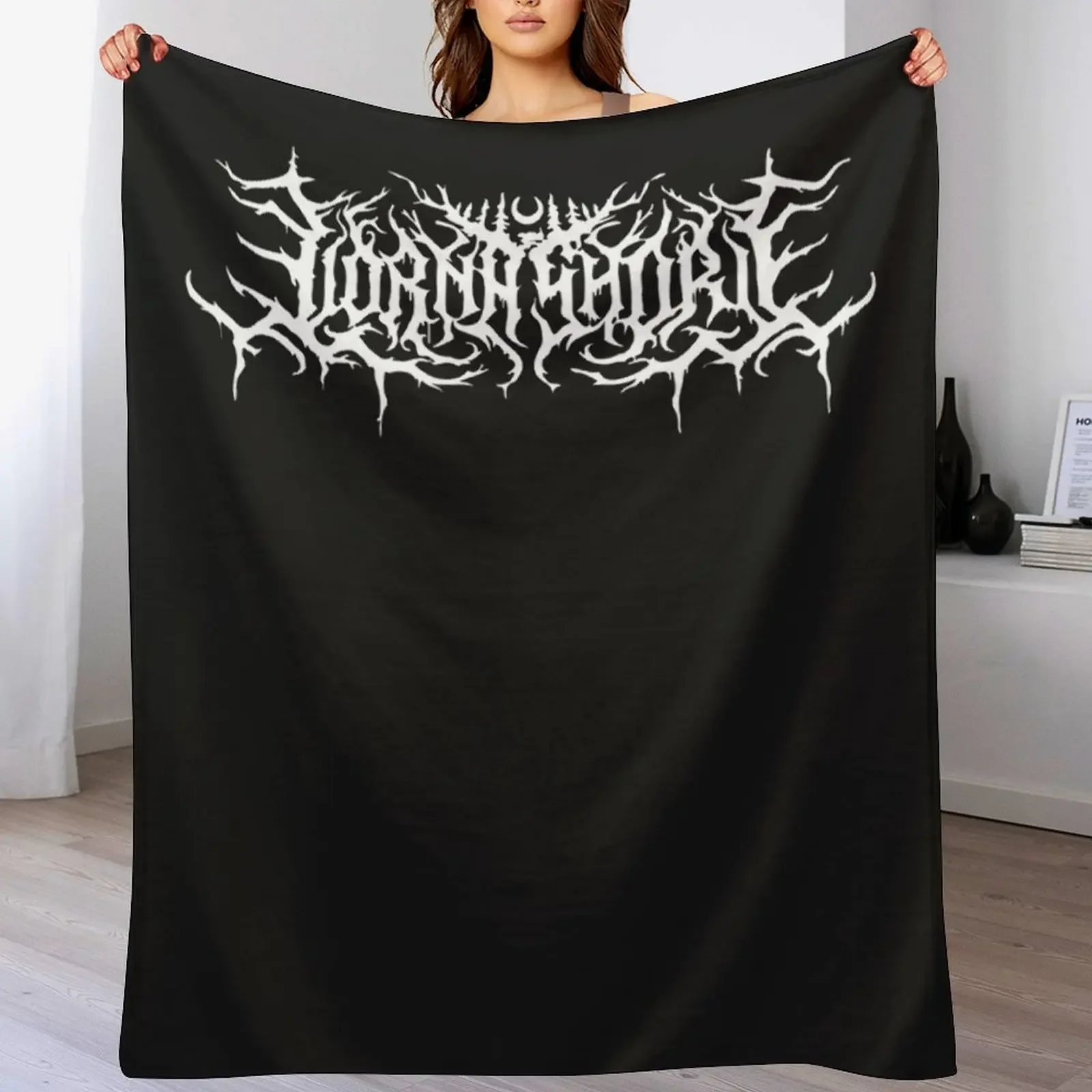 Lorna shore logo Throw Blanket Thermal Soft Plush Plaid Blankets