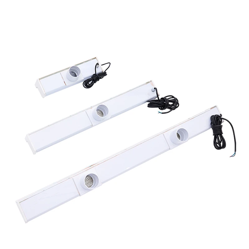 STLF Aqua Acrylic Waterfall Water Descent for Swimming Pool Fountain Waterfall with LED Light Strip