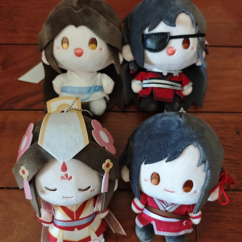 Hot Heaven Official'S Blessing Bloom Series Fluffy Blind Cute Cartoon Box Bag Keychain Stuffed Toy Hua Cheng Mini Doll Ornament - view 5