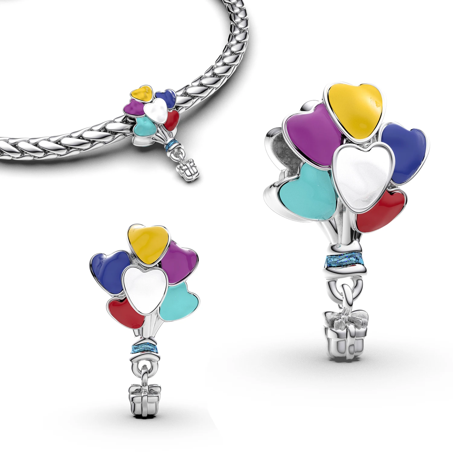 

Bracelet Women Pendants Silver Charms Bracelets 925 Silver Pendant Necklaces for Women Original Certified Charms Italian Charm