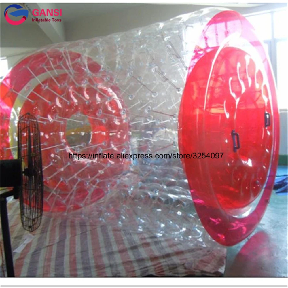 Large Floating Toyts Inflatable Water Walking Roller Ball Inflatable Water Rolling Tube