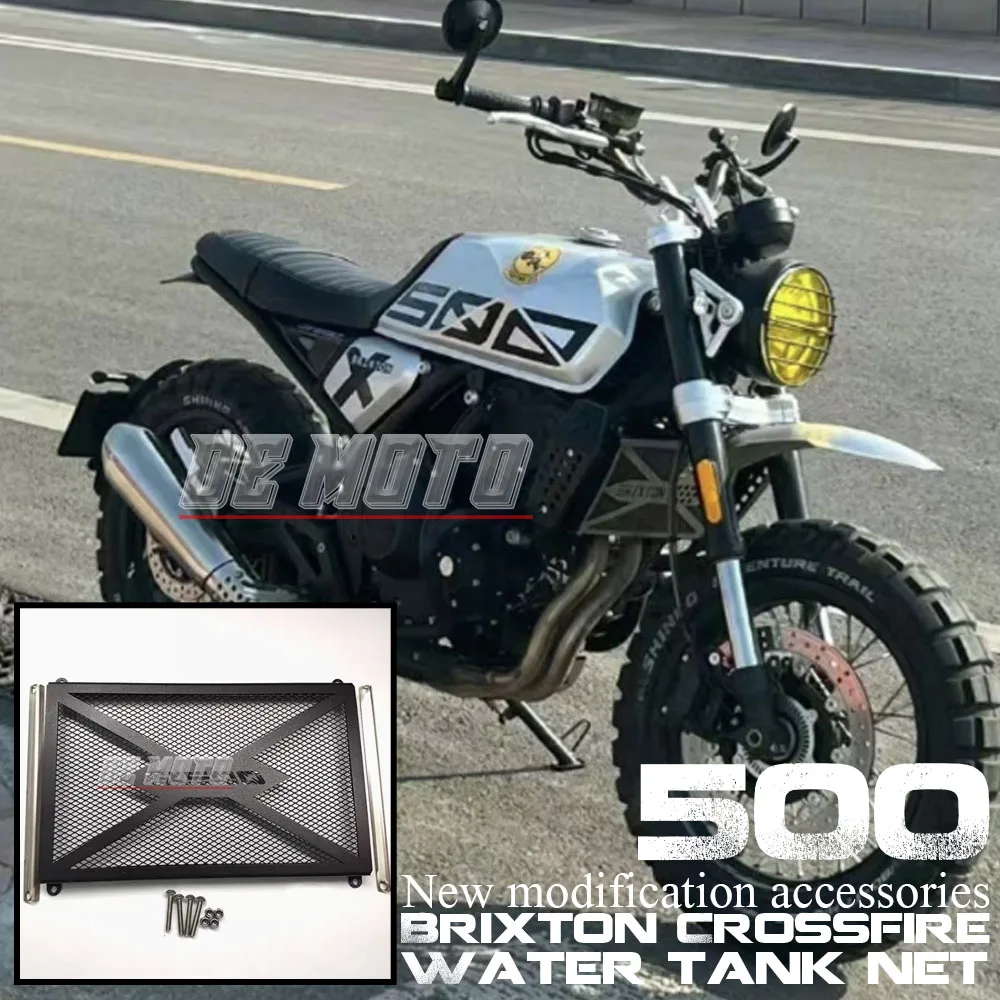 

For Brixton Crossfire 500 X 500X Motorcycle Accessories Radiator Grille Guard Protector Grill Cover Water Cooler Protection Net