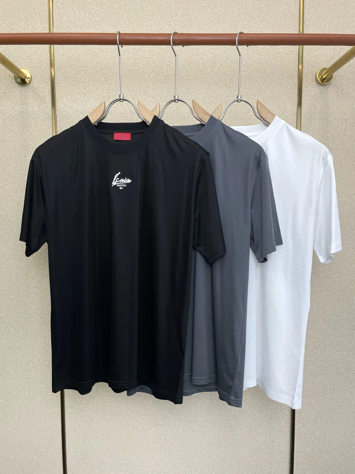 

BLLIYOSS High Quality T-Shirt for Men Cotton 2026 SS New ventilate Casual half Sleeve Printing Decoration Old Money Size: M-2XL