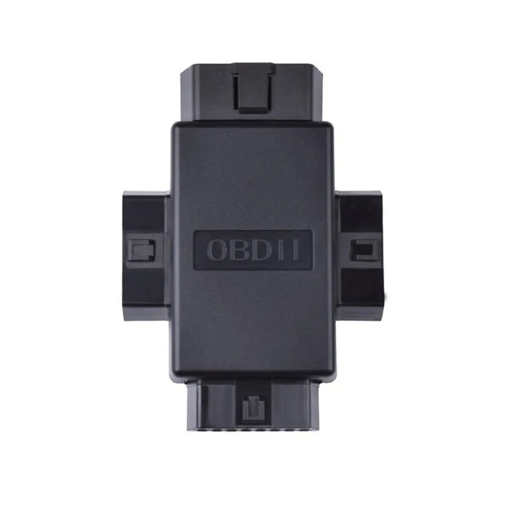 16 Pin OBD2 Cable Splitter Male to 3 Female 16 Core OBDII Splitter Adapter Black 1 to 3 Diagnostic Extender Adapter