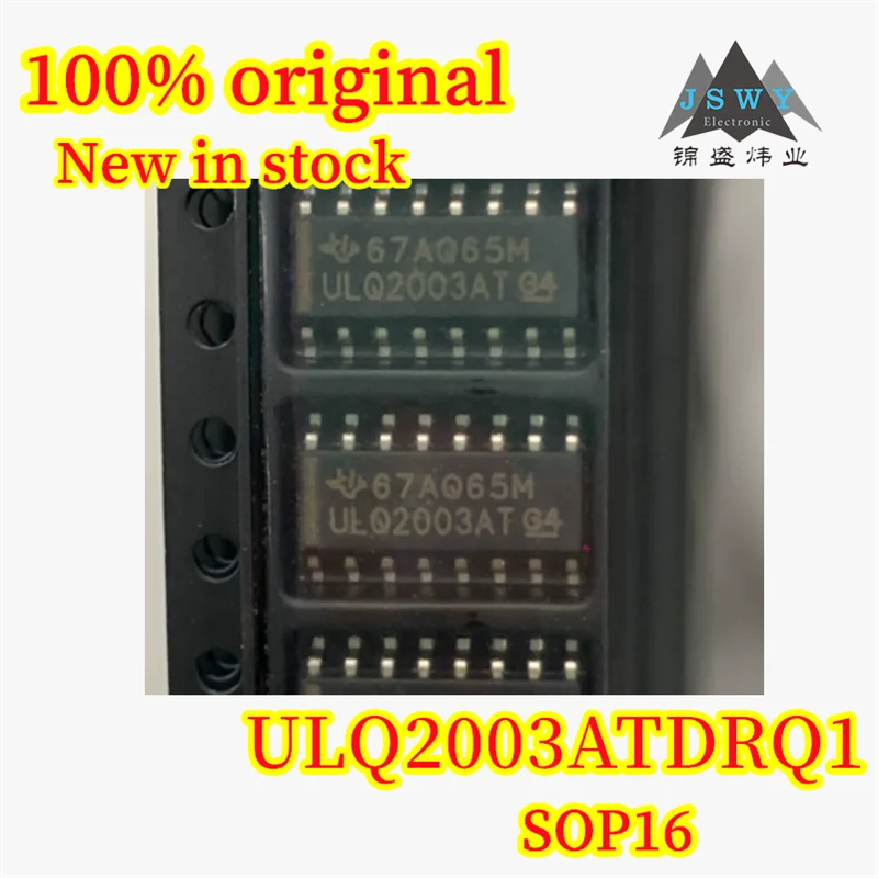 

(10/50 шт.) 100% новый ULQ2003ATDRQ1 ULQ2003AT SOP16 транзисторная матрица Дарлингтона-в наличии, оригинальный набор микросхем