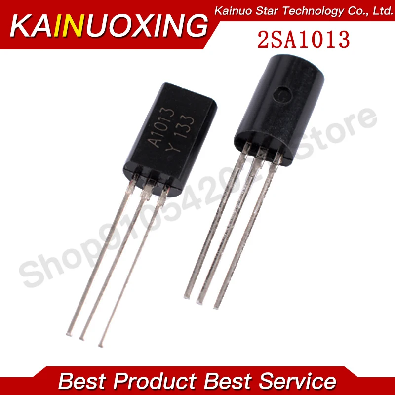 50PCS/Lot 2SA1013 A1013 2SA1013Y TO-92 PNP 60V 1A Transistors Triode Audio specific tube TO-92L