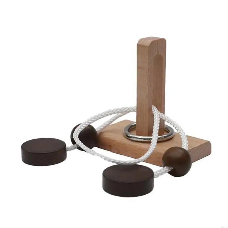 97BC لعبة متاهة ثلاثية الأبعاد حسية مغلقة، لعبة طوبولوجية للحبل، لعبة ممتعة للأطفال